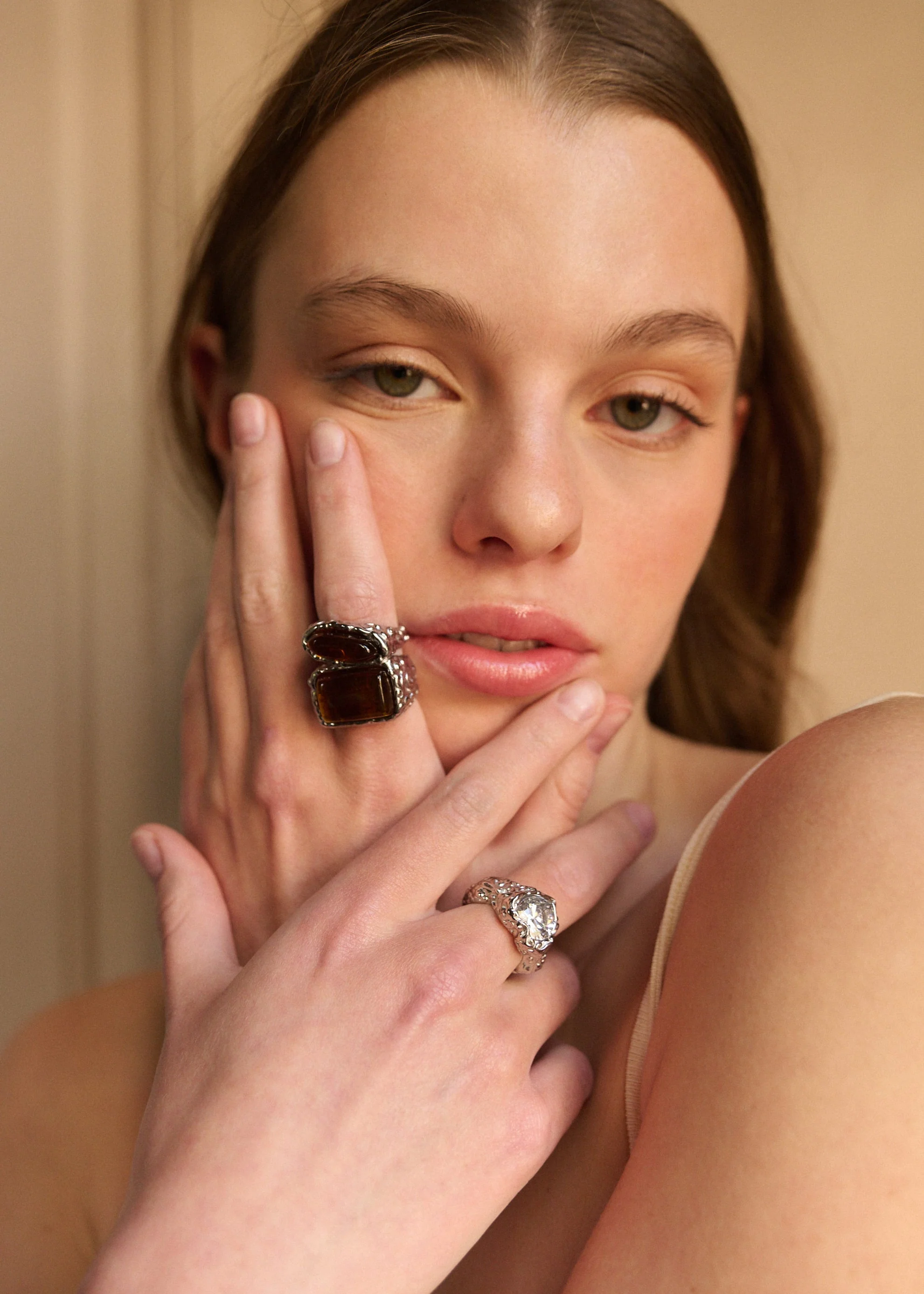 CARMEN DOUBLE RING PLATA - Image 4