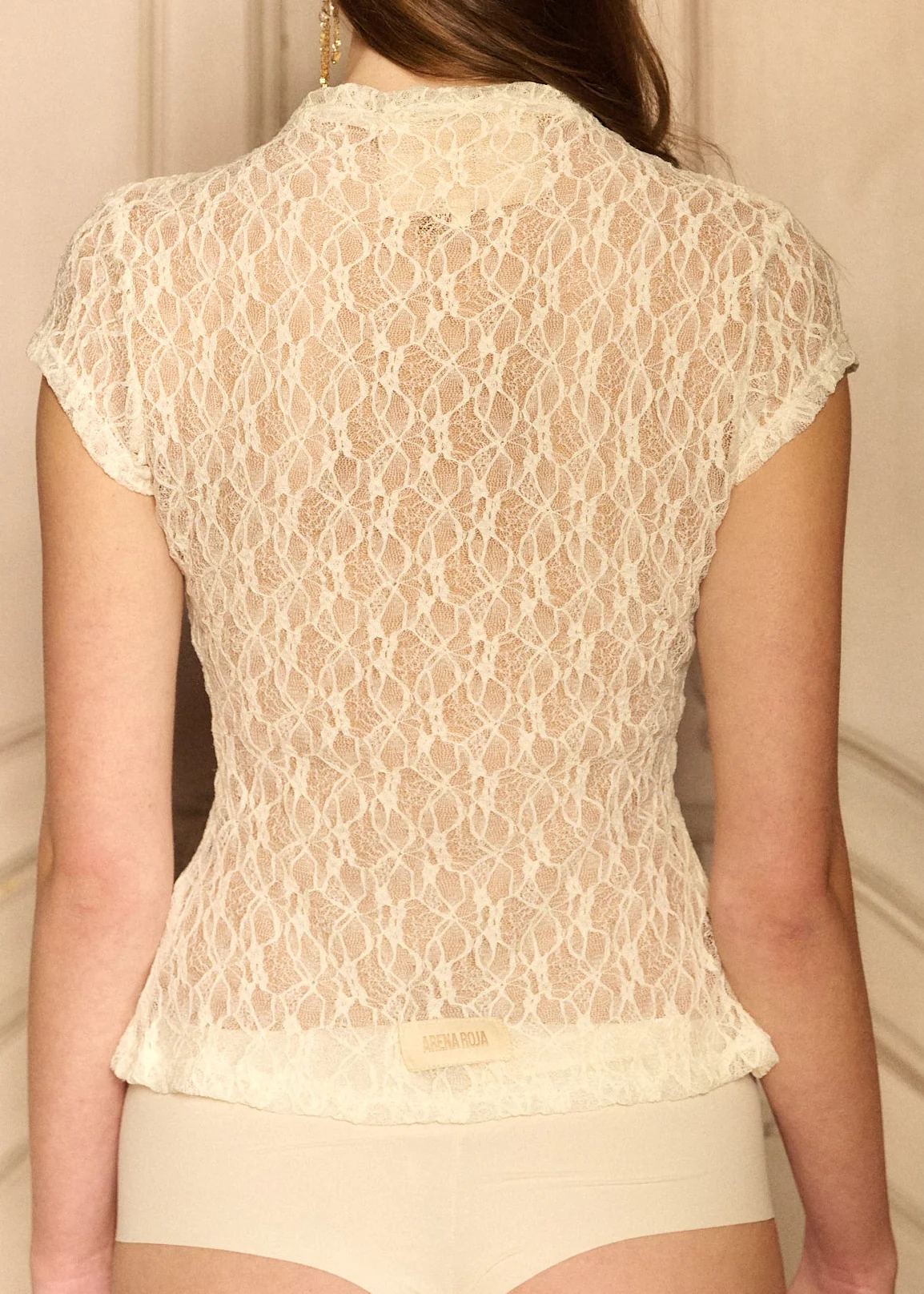HANA WHITE VINTAGE BLOUSE - Image 4