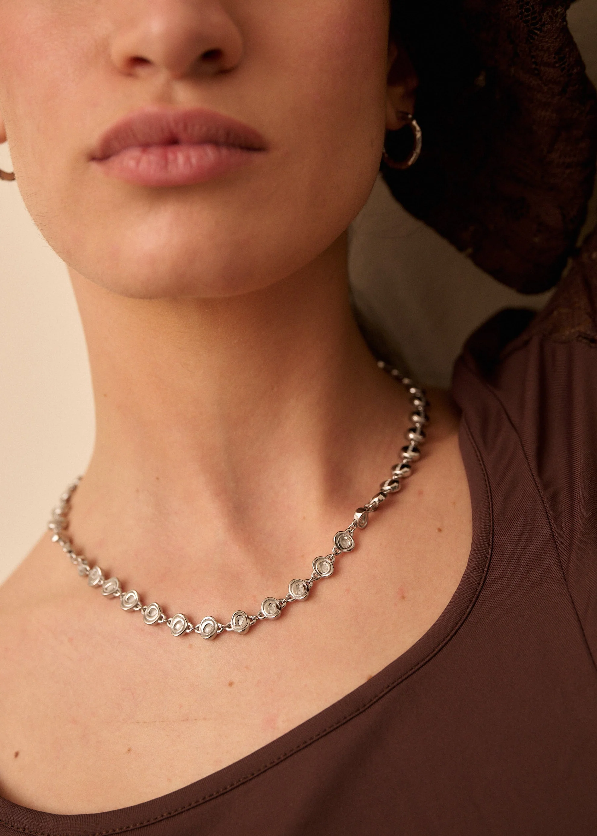 TORTELLINI NECKLACE PLATA - Image 2