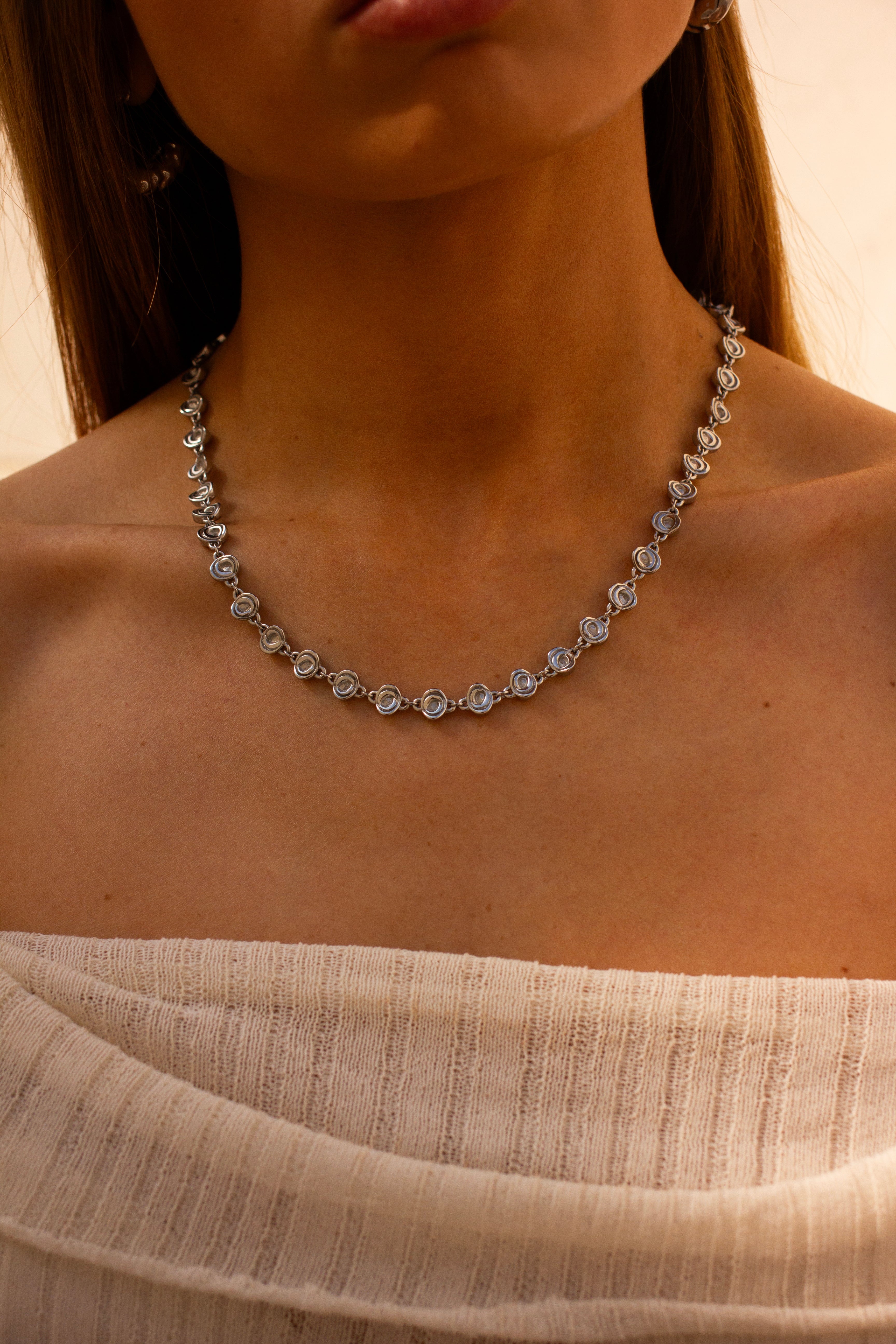 TORTELLINI NECKLACE PLATA - Image 3